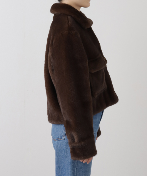 JOINT WORKS(ジョイントワークス)の「irojikake/イロジカケ DREAM JACKET(デニムジャケット・レディース・ボルドー・SMALL)」の10枚目の写真