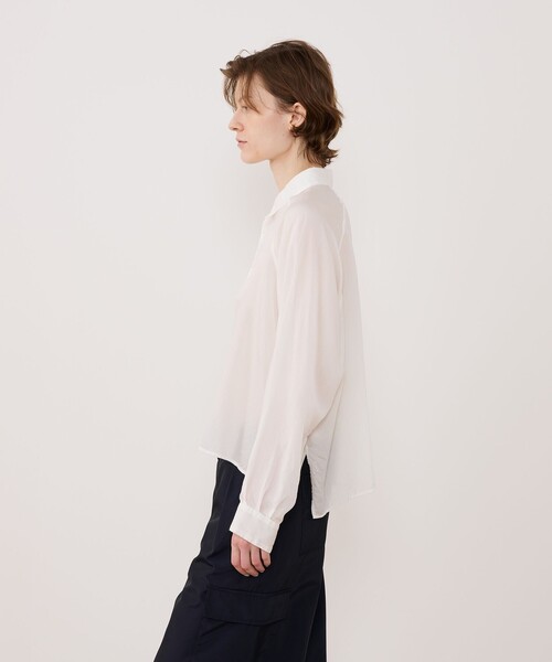 セルロースシルクブロード ドルマンスリーブシャツ（シャツ/ブラウス