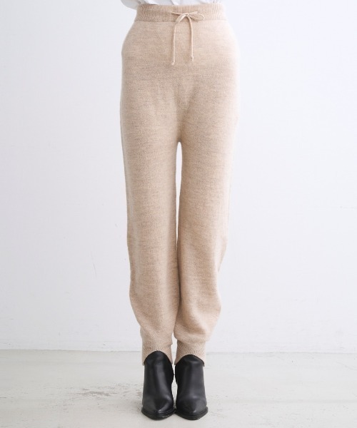ウールカシミヤ パンツ