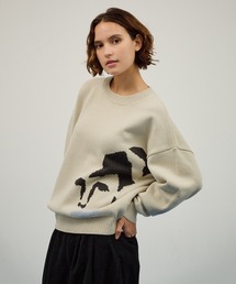 WETTEMPT(EBevg)DESIGN JACQUARD KNIT / fUCWK[hjbg(jbg/Z[^[)