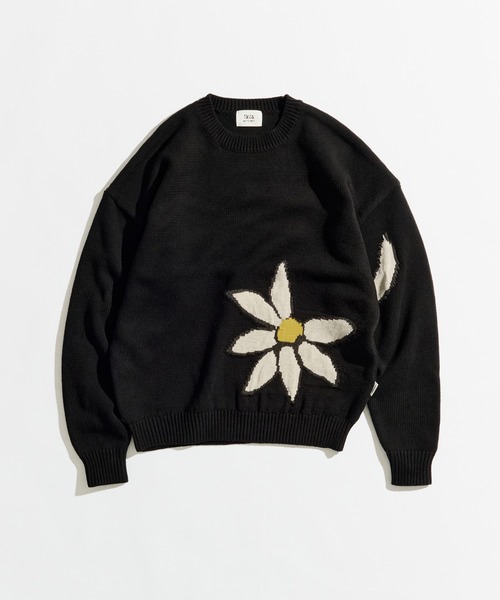 WETTEMPT(ウィテンプト)の「DESIGN JACQUARD KNIT / デザインジャガードニット(ニット/セーター・メンズ・アイボリー/ブラック・SMALL/MEDIUM/LARGE)」の18枚目の写真