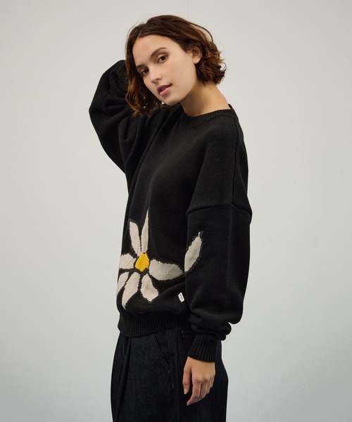 WETTEMPT(ウィテンプト)の「DESIGN JACQUARD KNIT / デザインジャガードニット(ニット/セーター・メンズ・アイボリー/ブラック・SMALL/MEDIUM/LARGE)」の21枚目の写真