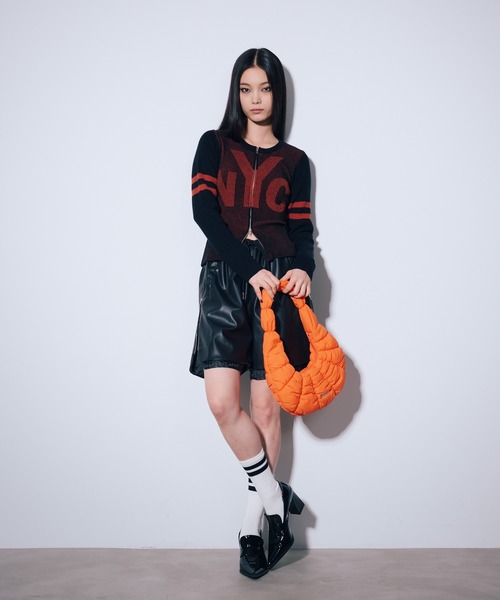 anna sui nyc(アナ スイ エヌ ワイ シー)の「croissant ショルダーバッグ(ショルダーバッグ・レディース・パープル/オレンジ/ブラック・FREE)」の11枚目の写真