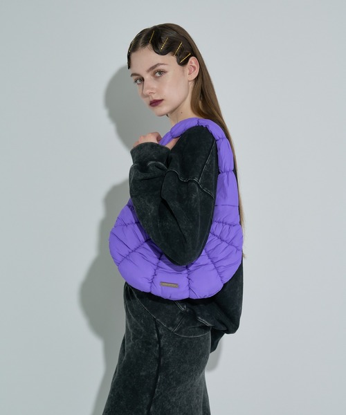 anna sui nyc(アナ スイ エヌ ワイ シー)の「croissant ショルダーバッグ(ショルダーバッグ・レディース・パープル/オレンジ/ブラック・FREE)」の5枚目の写真