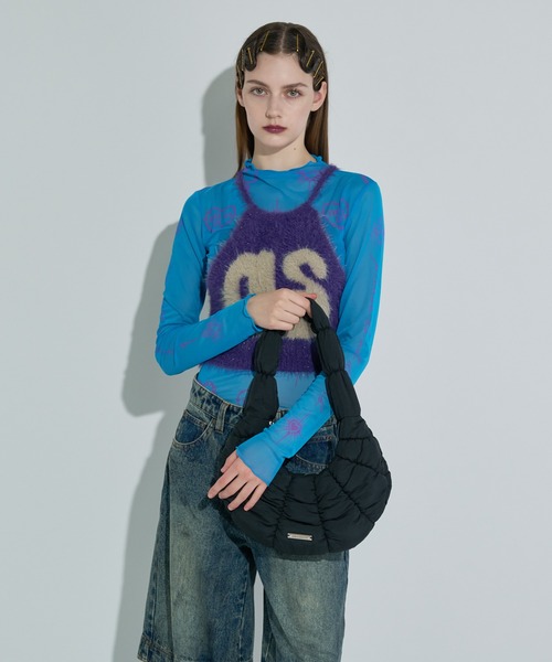 anna sui nyc(アナ スイ エヌ ワイ シー)の「croissant ショルダーバッグ(ショルダーバッグ・レディース・パープル/オレンジ/ブラック・FREE)」の18枚目の写真