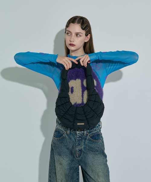 anna sui nyc(アナ スイ エヌ ワイ シー)の「croissant ショルダーバッグ(ショルダーバッグ・レディース・パープル/オレンジ/ブラック・FREE)」の21枚目の写真