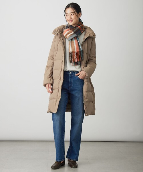J.PRESS(ジェイプレス)の「裏起毛ストレッチ デニム パンツ(デニムパンツ・レディース・ブラック系/ダルブルー系・T15/T13/T17)」の13枚目の写真