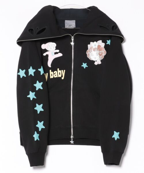 Ashley Williams パーカー Ashley williams/アシュリーウィリアムズ/BUTTERFLY HOODIE