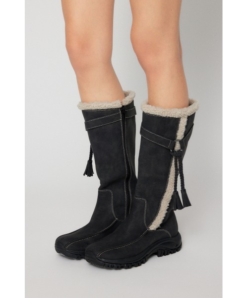 【LAGUAGEM】ブーツ LAGUA GEM | BLURRED LACE UP ブーツ (ブーツ ) |SHEL'TTER WEBSTORE