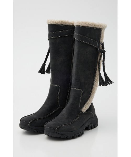 LAGUA GEM（ラグアジェム）の「BOA LINE MIDDLE ブーツ（ブーツ・レディース・ブラウン/チャコールグレー・SMALL/MEDIUM/LARGE）」の16枚目の写真