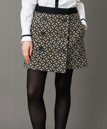 DRESSTERIOR（ドレステリア）の「【CLASSY.12月号/otonaMUSE11月号掲載】オーバーラップジャカードミニスカート（スカート・レディース）」