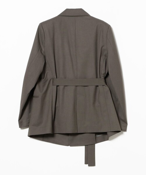 Demi-Luxe BEAMS（デミルクス ビームス）の「BEAMS SALON / ミューズ シック ジャケット【セレモニー・オケージョン】（テーラードジャケット・レディース・グレー/ベージュ・36/38）」の16枚目の写真
