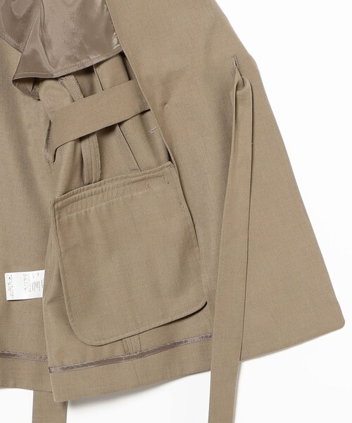 Demi-Luxe BEAMS（デミルクス ビームス）の「BEAMS SALON / ミューズ シック ジャケット【セレモニー・オケージョン】（テーラードジャケット・レディース・グレー/ベージュ・36/38）」の4枚目の写真