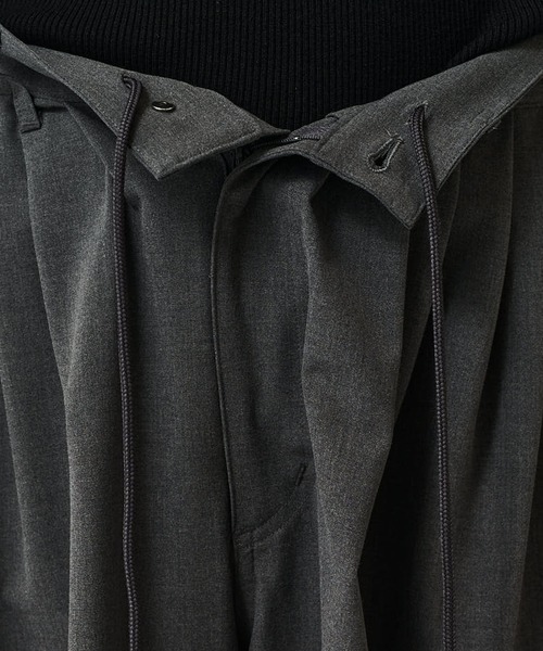 Lui's（ルイス）の「鬼タックカーブパンツ（スラックス・メンズ・ネイビー/グレー/ブラック・M/S）」の9枚目の写真