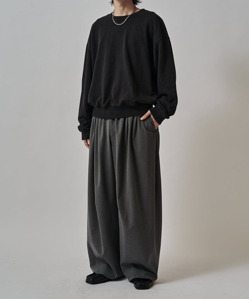 Lui's（ルイス）の「鬼タックカーブパンツ（スラックス・メンズ・ネイビー/グレー/ブラック・M/S）」の10枚目の写真