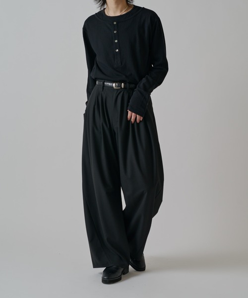 Lui's(ルイス)の「鬼タックカーブパンツ(スラックス・メンズ・ネイビー/グレー/ブラック・M/S)」の20枚目の写真