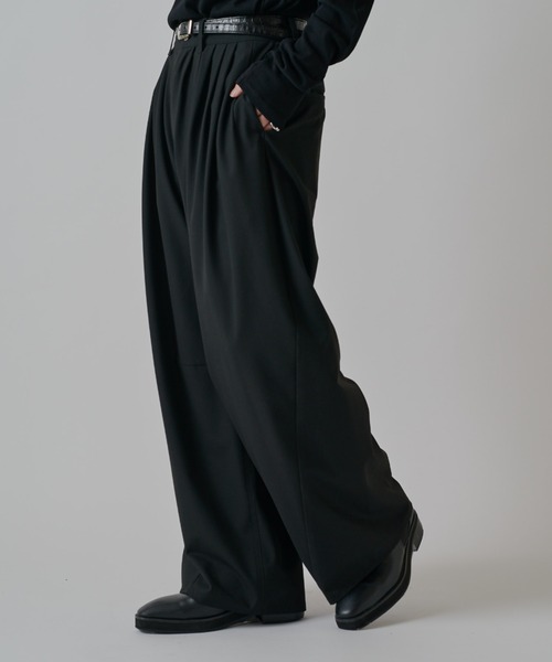 Lui's(ルイス)の「鬼タックカーブパンツ(スラックス・メンズ・ネイビー/グレー/ブラック・M/S)」の17枚目の写真