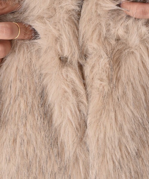 セール】フェイクファースタンドカラージャケット（その他アウター