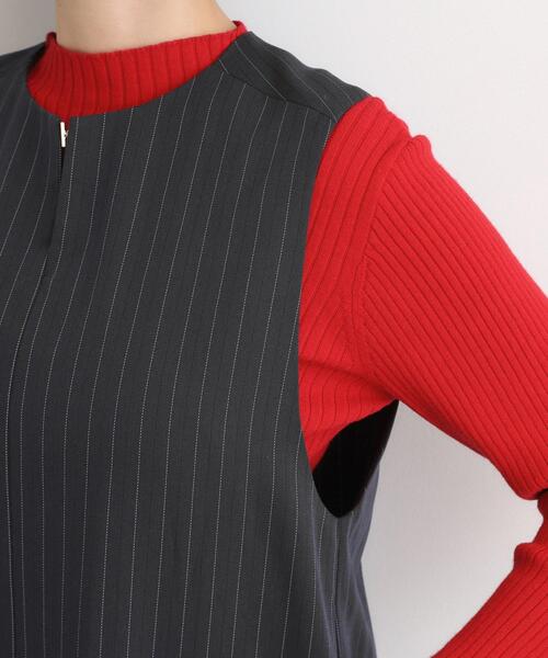 grove(グローブ)の「【2WAY/美シルエット】着こなし自在のジャンドレワンピース(ワンピース・レディース・チャコール/ブラック/ブラック系1・02/03/01/04/05)」の22枚目の写真