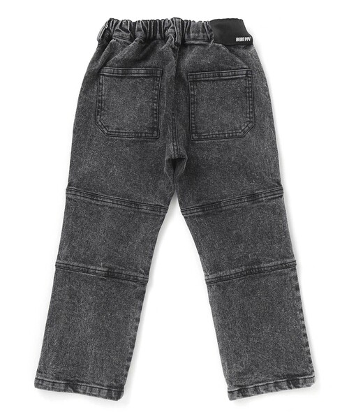 BeBe Petits Pois Vert（ベベプチポワヴェール）の「【店舗限定】切り替えストレッチデニムロングパンツ(95~160cm)（デニムパンツ・キッズ・ネイビー/ブラック・120cm/95cm/110cm/100cm/150cm/140cm/160cm/130cm）」の9枚目の写真