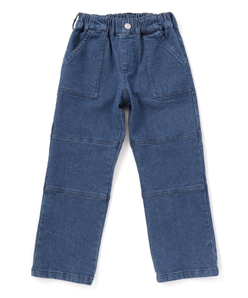 BeBe Petits Pois Vert（ベベプチポワヴェール）の「【店舗限定】切り替えストレッチデニムロングパンツ(95~160cm)（デニムパンツ・キッズ・ネイビー/ブラック・120cm/95cm/110cm/100cm/150cm/140cm/160cm/130cm）」の10枚目の写真