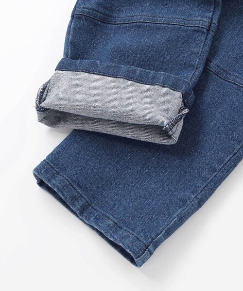 BeBe Petits Pois Vert（ベベプチポワヴェール）の「【店舗限定】切り替えストレッチデニムロングパンツ(95~160cm)（デニムパンツ・キッズ・ネイビー/ブラック・120cm/95cm/110cm/100cm/150cm/140cm/160cm/130cm）」の16枚目の写真