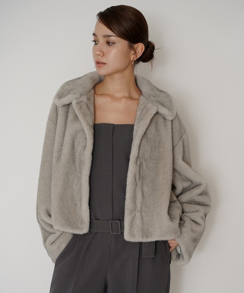 ミンク エコ ファー ジャケット KINO THE KEI（その他アウター）｜KINO