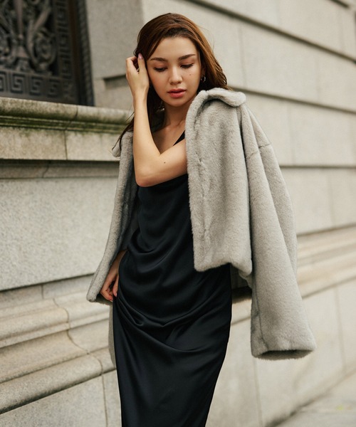 ミンク エコ ファー ジャケット KINO THE KEI（その他アウター）｜KINO