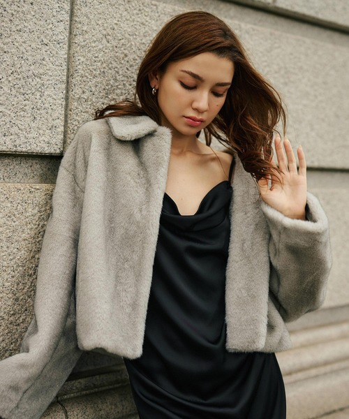 ミンク エコ ファー ジャケット KINO THE KEI（その他アウター）｜KINO