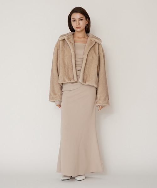 ミンク エコ ファー ジャケット KINO THE KEI（その他アウター）｜KINO