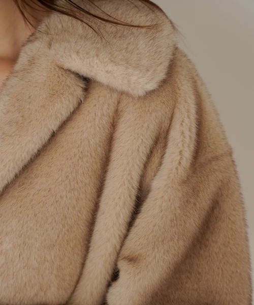 ミンク エコ ファー ジャケット KINO THE KEI（その他アウター）｜KINO