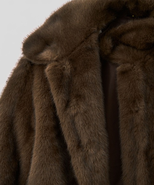 ミンク エコ ファー ジャケット KINO THE KEI（その他アウター）｜KINO