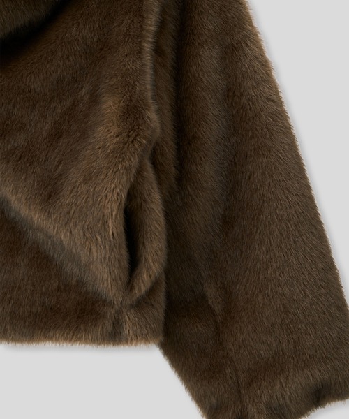 ミンク エコ ファー ジャケット KINO THE KEI（その他アウター）｜KINO