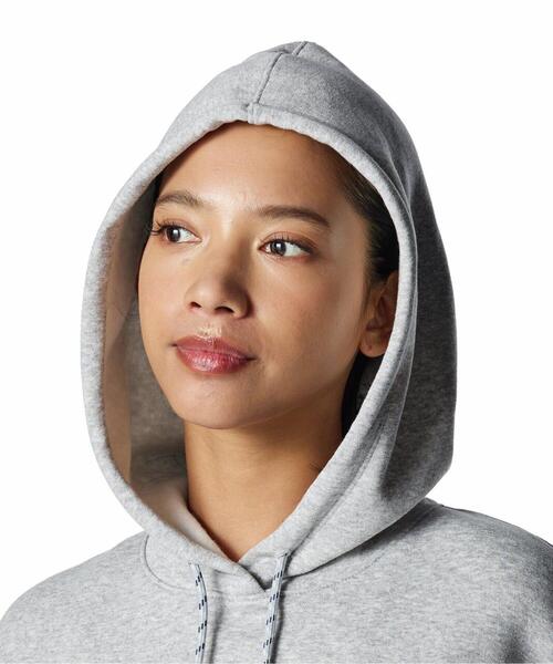 UNDER ARMOUR(アンダーアーマー)の「UAライバルフリース グラフィック プルオーバー フーディー(トレーニング/レディース)(スウェット・レディース・グレー・L/M/S/XL)」の4枚目の写真