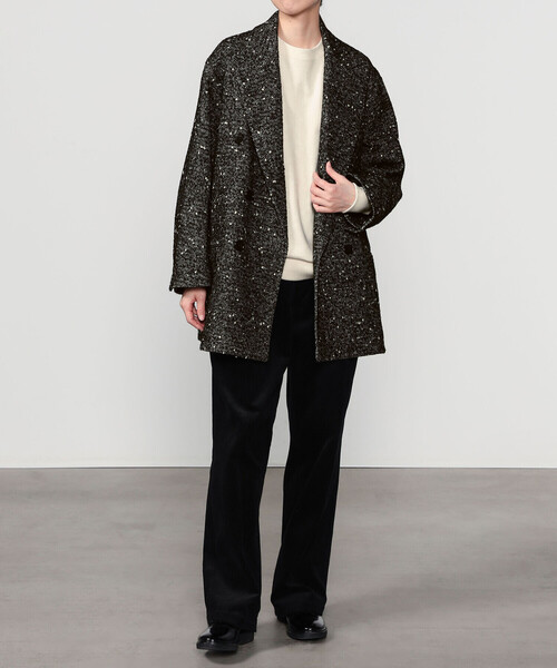 COUTURE D'ADAM | ツイード コテージコート WOMEN（その他アウター