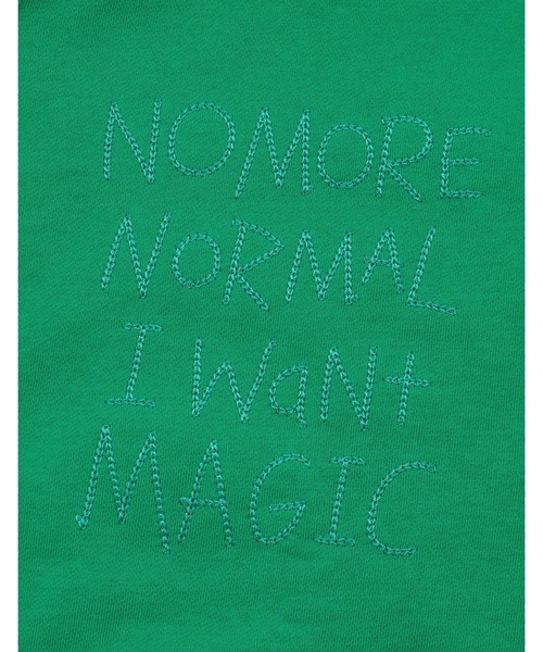 Little sunny bite（リトルサニーバイト）の「【RES】【Little sunny bite】lacy logo hoodie（パーカー・レディース・グリーン・SMALL）」の12枚目の写真