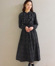 Feroux（フェルゥ）の「ウエストシャーリングラッフル ワンピース（ワンピース）」