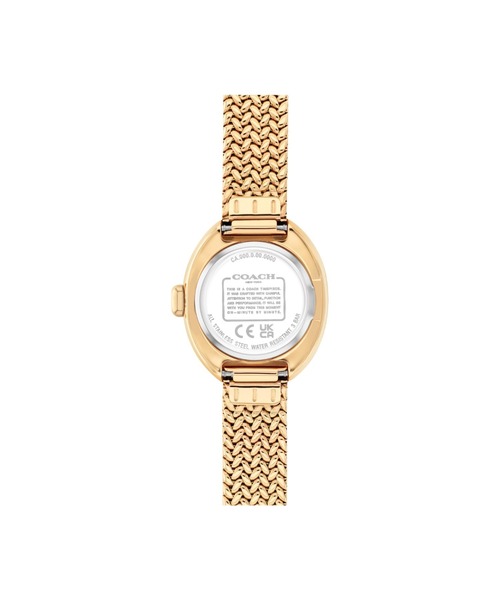 COACH(コーチ)の「【COACH】 コーチ SAMMY MESH レディース ウォッチ(アナログ腕時計・レディース・シルバー/ピンクゴールド/イエローゴールド/ブラック・FREE)」の9枚目の写真