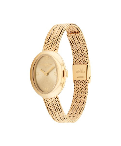 COACH(コーチ)の「【COACH】 コーチ SAMMY MESH レディース ウォッチ(アナログ腕時計・レディース・シルバー/ピンクゴールド/イエローゴールド/ブラック・FREE)」の10枚目の写真