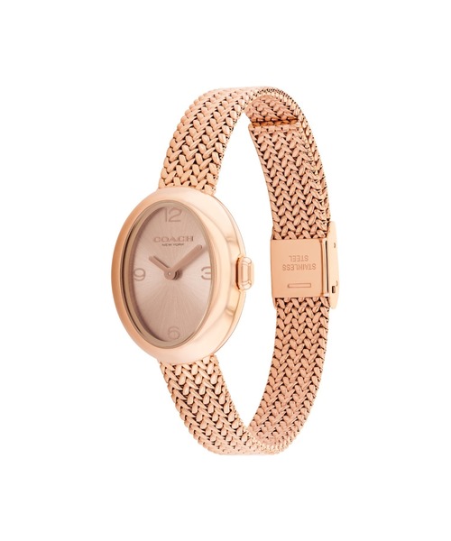 COACH(コーチ)の「【COACH】 コーチ SAMMY MESH レディース ウォッチ(アナログ腕時計・レディース・シルバー/ピンクゴールド/イエローゴールド/ブラック・FREE)」の16枚目の写真
