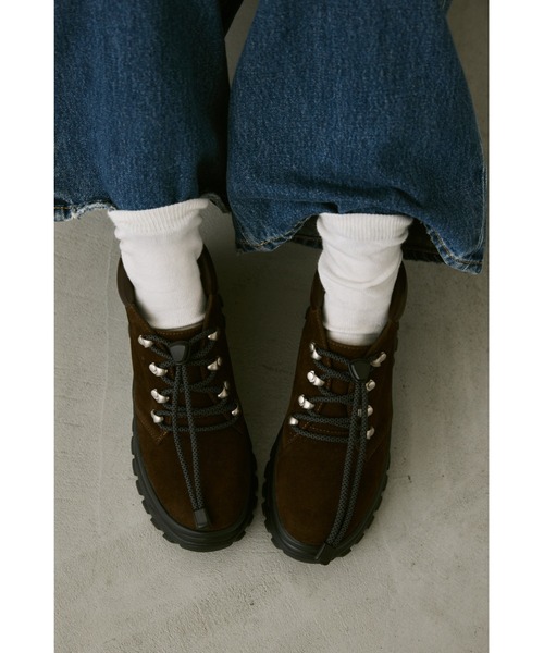 un/neu(アンノイ)の「トレッキングシューズ(ブーツ・レディース・ブラウン/ブラック・LARGE/MEDIUM/SMALL)」の21枚目の写真