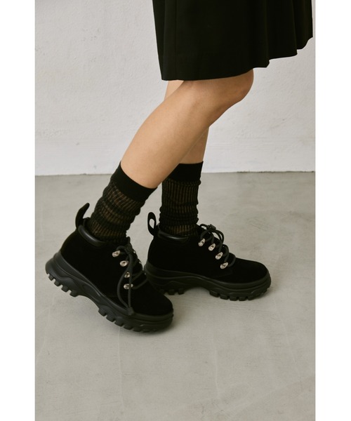 un/neu(アンノイ)の「トレッキングシューズ(ブーツ・レディース・ブラウン/ブラック・LARGE/MEDIUM/SMALL)」の10枚目の写真