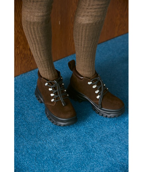 un/neu(アンノイ)の「トレッキングシューズ(ブーツ・レディース・ブラウン/ブラック・LARGE/MEDIUM/SMALL)」の17枚目の写真