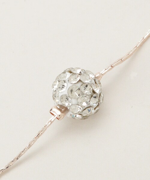 SHOO・LA・RUE(シューラルー)の「【セレモニー】とばしパヴェネックレス(ネックレス・レディース・ゴールド/ピンクゴールド/シルバー・00)」の6枚目の写真