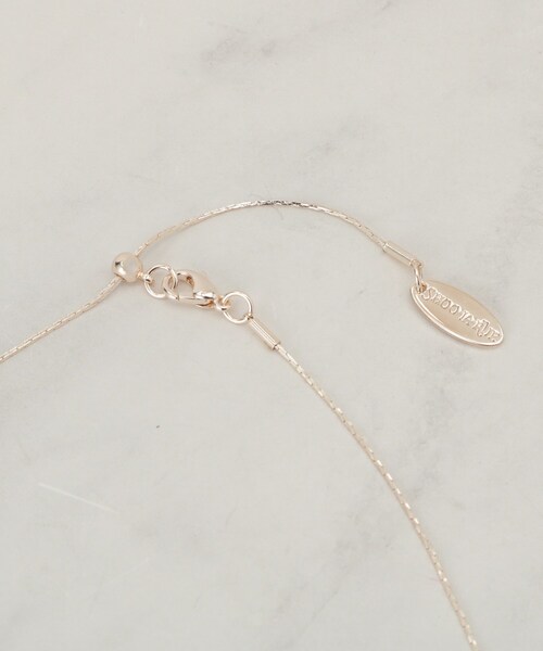 SHOO・LA・RUE(シューラルー)の「【セレモニー】とばしパヴェネックレス(ネックレス・レディース・ゴールド/ピンクゴールド/シルバー・00)」の7枚目の写真