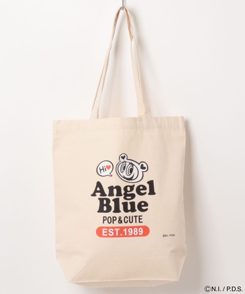 ANGEL BLUE（エンジェルブルー）の「エンジェルブルー トートバッグ Hi（トートバッグ・レディース・ブラック系/アイボリー系・ONE SIZE）」の2枚目の写真