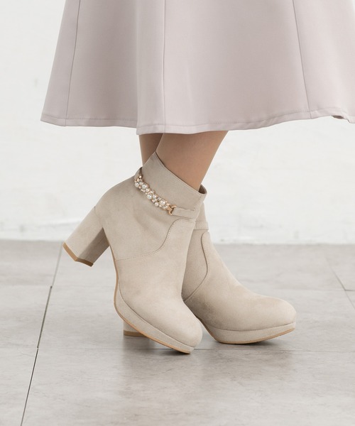 パール付2wayブーツ（ブーツ）｜Honeys（ハニーズ）のファッション