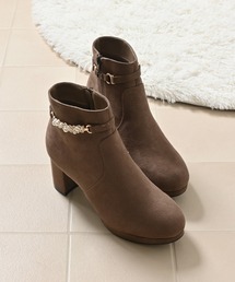 Honeys｜ハニーズのシューズ（ブラウン/茶色系・ジップアップ）通販