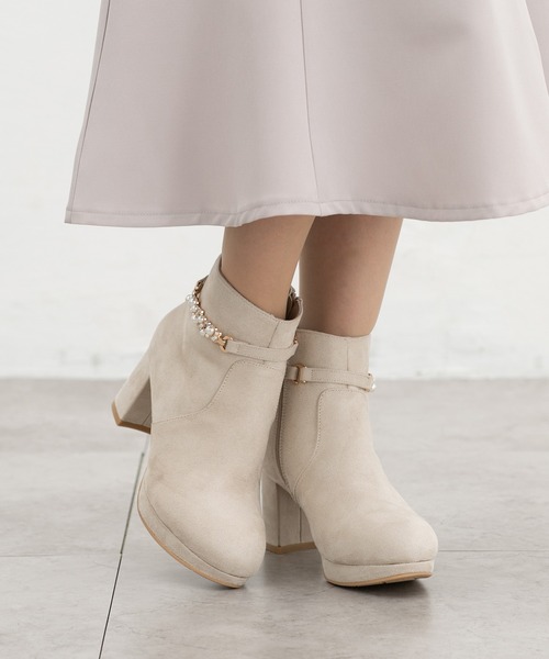 セール】パール付2wayブーツ（ブーツ）｜Honeys（ハニーズ）の