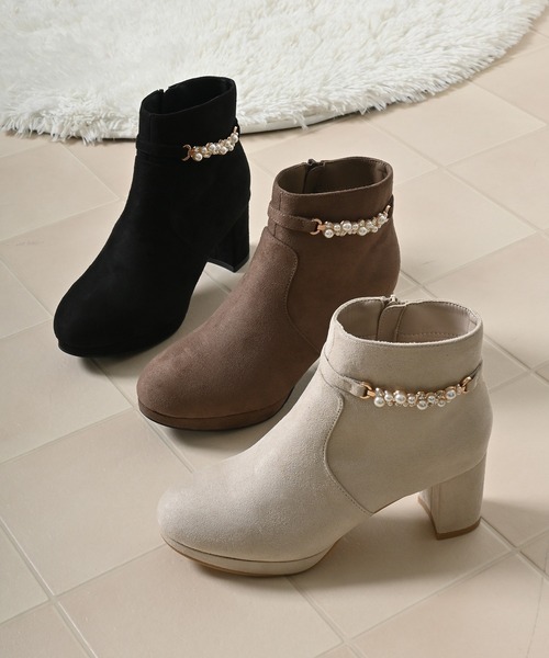 パール付2wayブーツ（ブーツ）｜Honeys（ハニーズ）のファッション